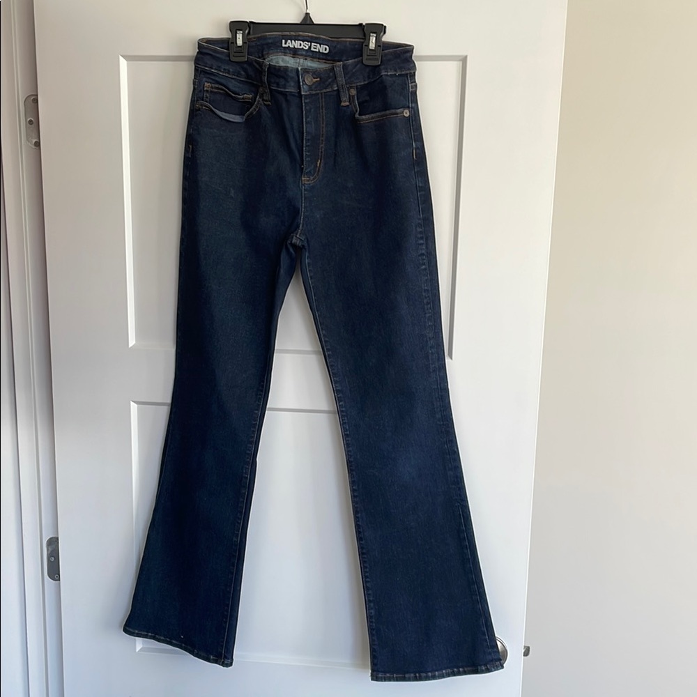 Lands' End Women's Blue Jeans